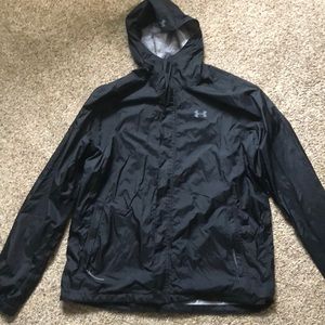 Men’s XXL Under Armour black windbreaker Storm 3